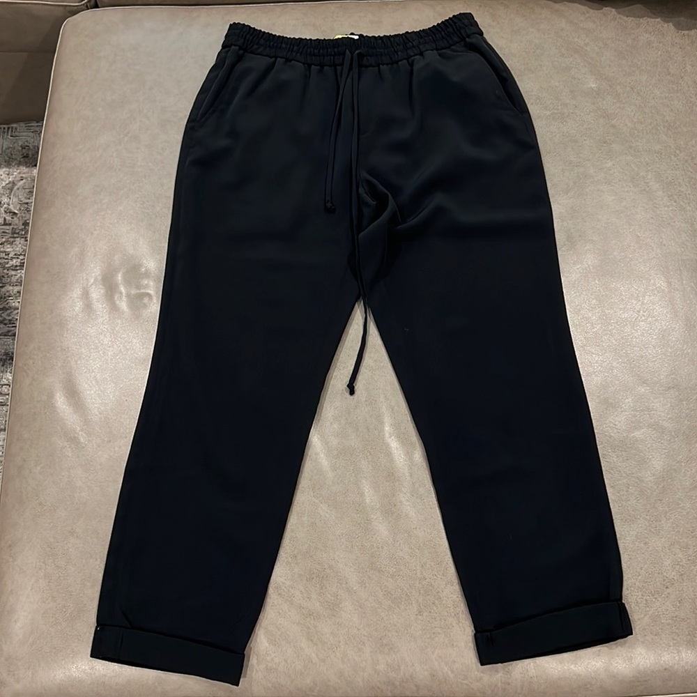 Banana Republic Black Drapey Pant S